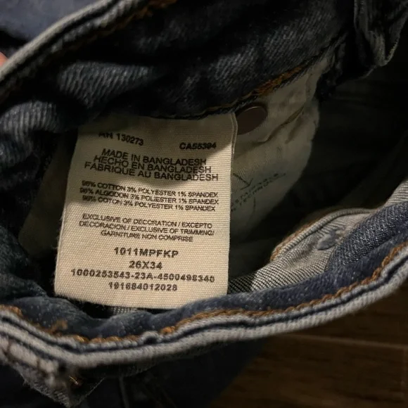 Wrangler Retro High Rise Flare Jeans Women’s Bell Bottoms Rodeo Blue Size 26x34 - Picture 3 of 10